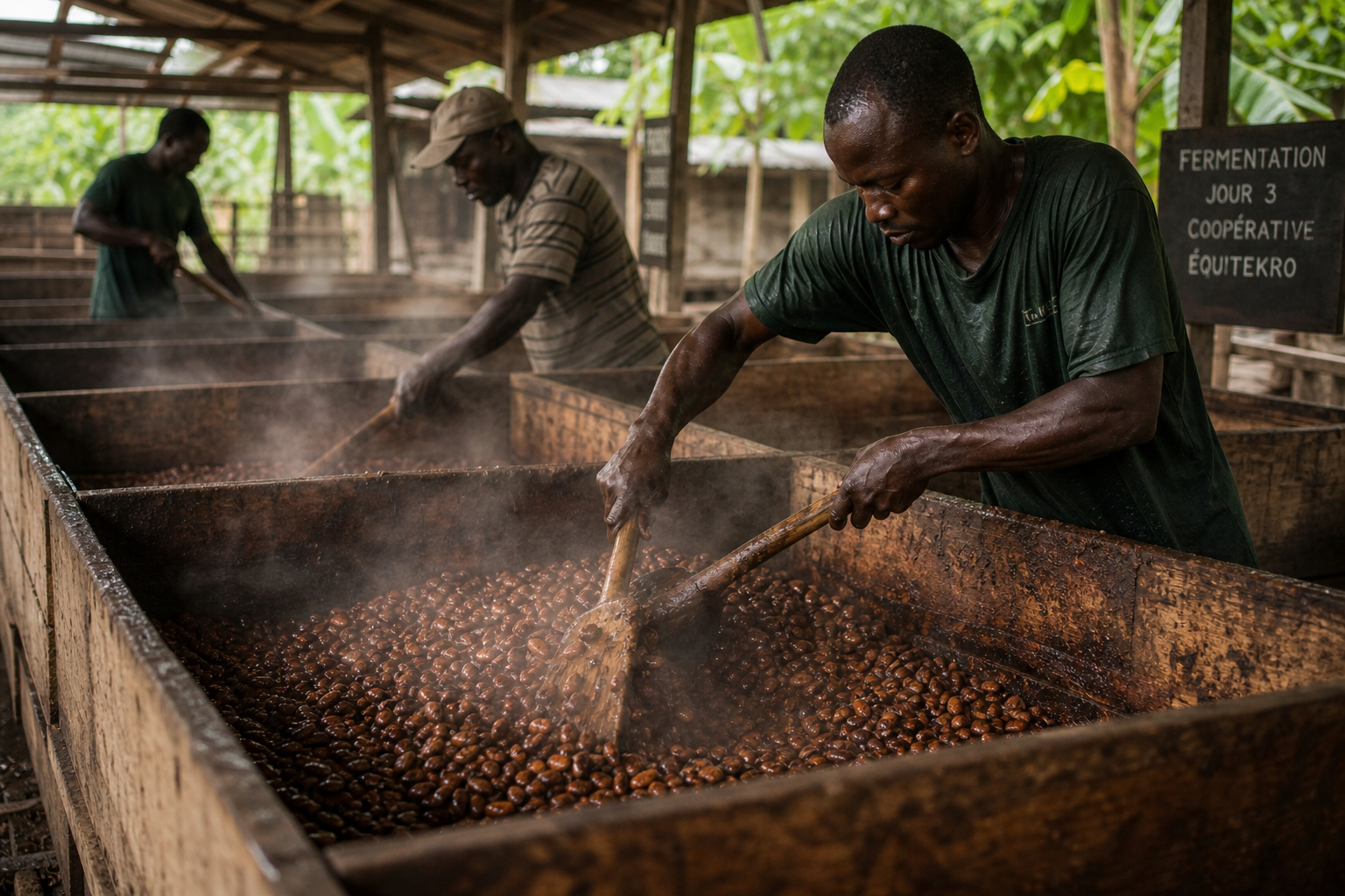 Cocoa fermentation